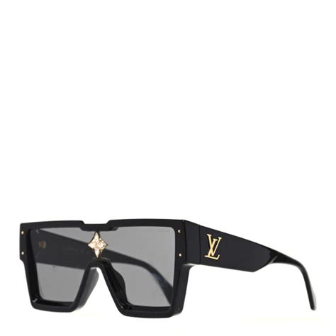 louis vuitton cyclone metal sunglasses|loui vuuitton crystal black sunglasses.